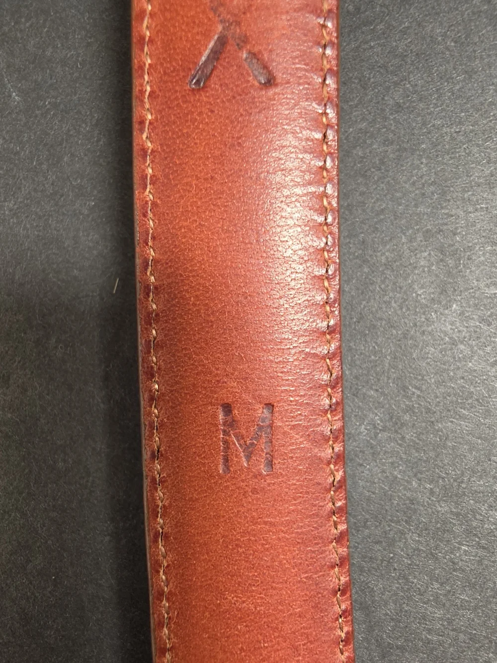 Ralph Lauren Brown Leather Women's Belt with Signature Buckle